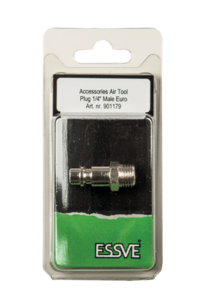 PLUG 1/4" MALE EURO