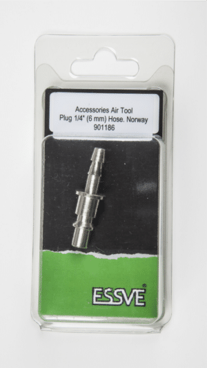 NIPPEL NORSK SLANGANSLUT 6MM-1