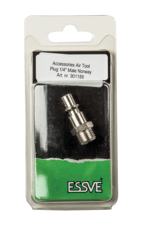 PLUG 1/4" MALE NORWAY