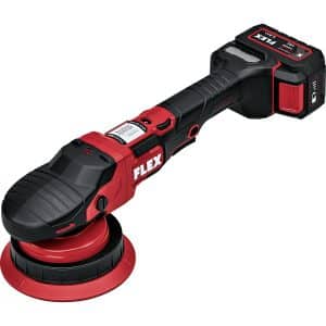 FLEX XCE 8 150 18-EC epäkeskokiillotuskone 2x5.0Ah